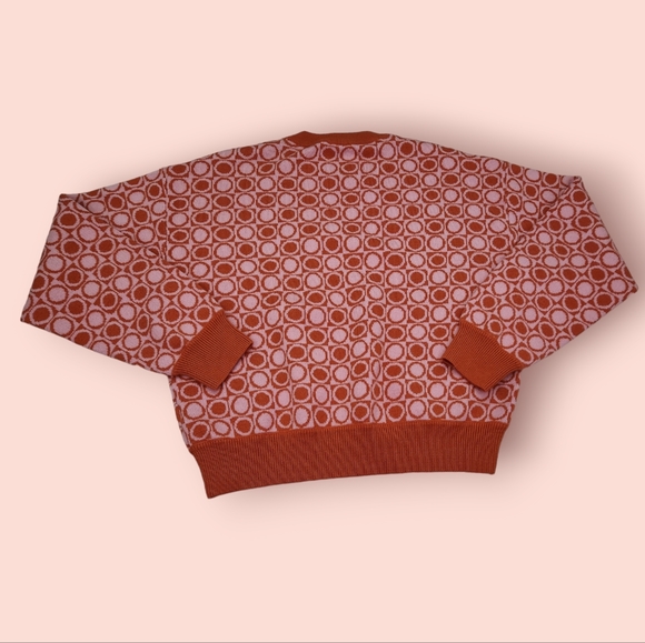 Holiday The Label Emma Mulholland Set Circle Dot Knitwear Sweater Pant Knit - Picture 5 of 12